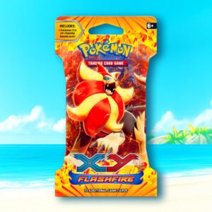 Pokémon: XY Flashfire Sleeved Booster Pack [Pyroar Art]
