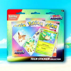 Pokémon: Prismatic Evolutions Tech Sticker Collection [Leafeon]