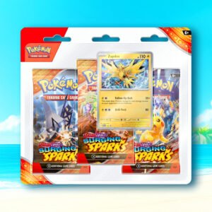 Pokémon: Surging Sparks 3 Pack Blister [Zapdos]