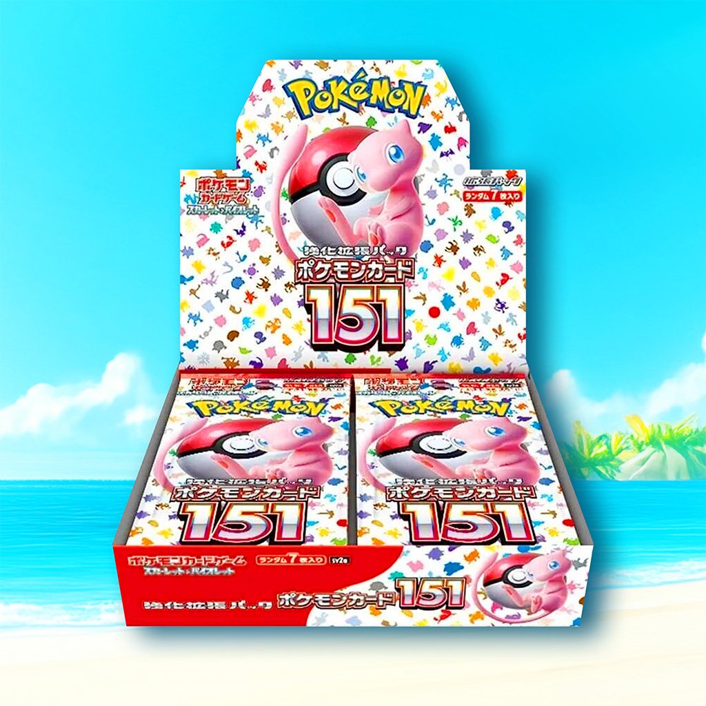 Pokémon: 151 Booster Box - SV2a