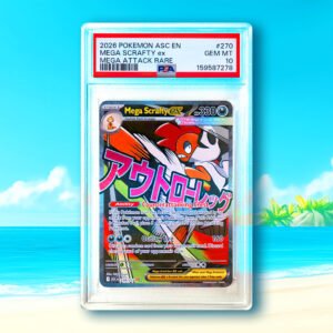 Pokémon: Mega Scrafty ex #270 - PSA 10
