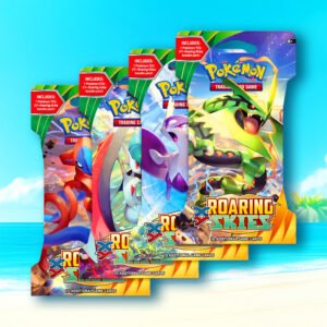 Pokémon: Roaring Skies Sleeved Booster Pack Art Bundle [Set of 4]